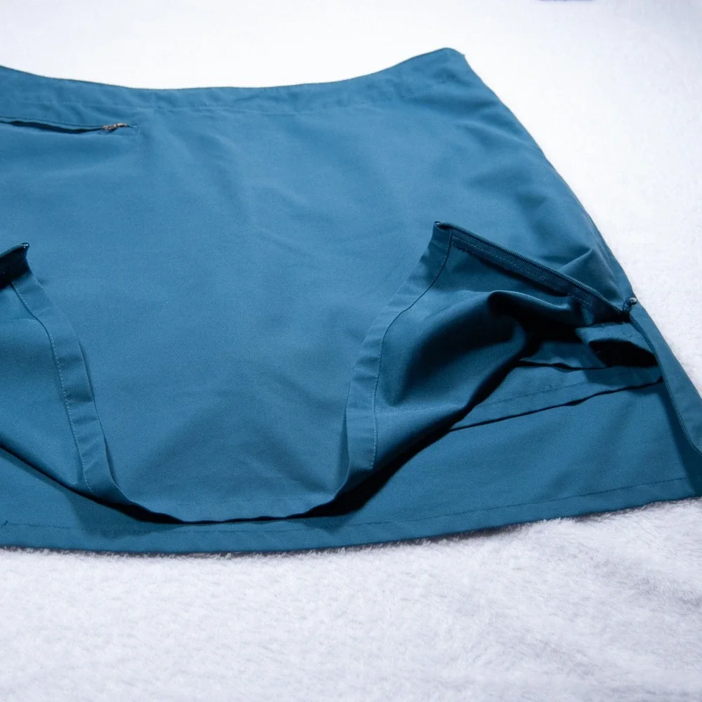 Patagonia‎ Teal Polyester Skort Women's Size 8 Athletic Golf Tennis Activewear